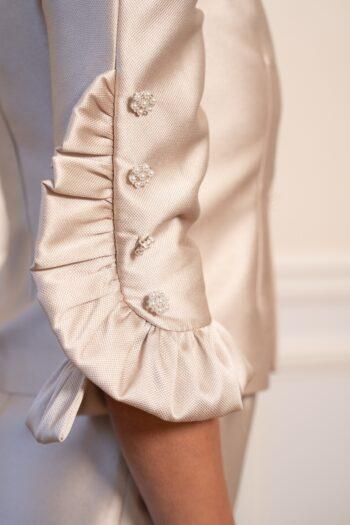 manche veste Doris détail froncé couture